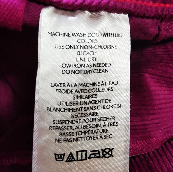 Anthropologie Burgundy Wide Leg Pants - Picture 15 of 16